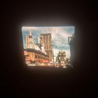 PROJECTION CARTE DES USA : NEW-YORK N°1 - BROADWAY