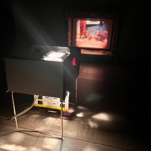 PROJECTION DU PROJEX SUR L'ECRAN CINERAMONDEX