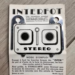 La présentation de l'Interfot