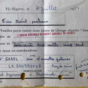 Traite du 31 juillet 1954